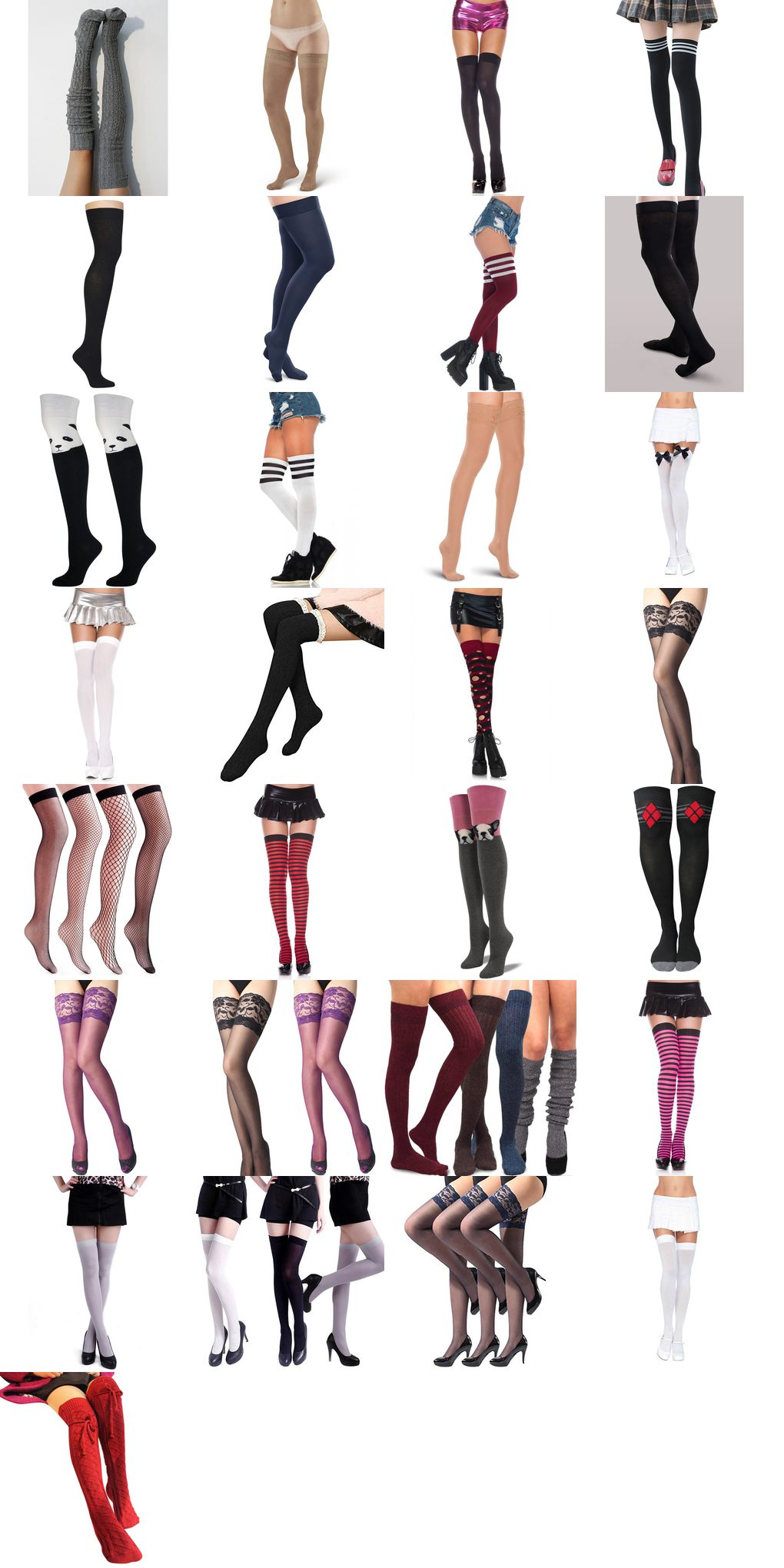 women's thigh high socks